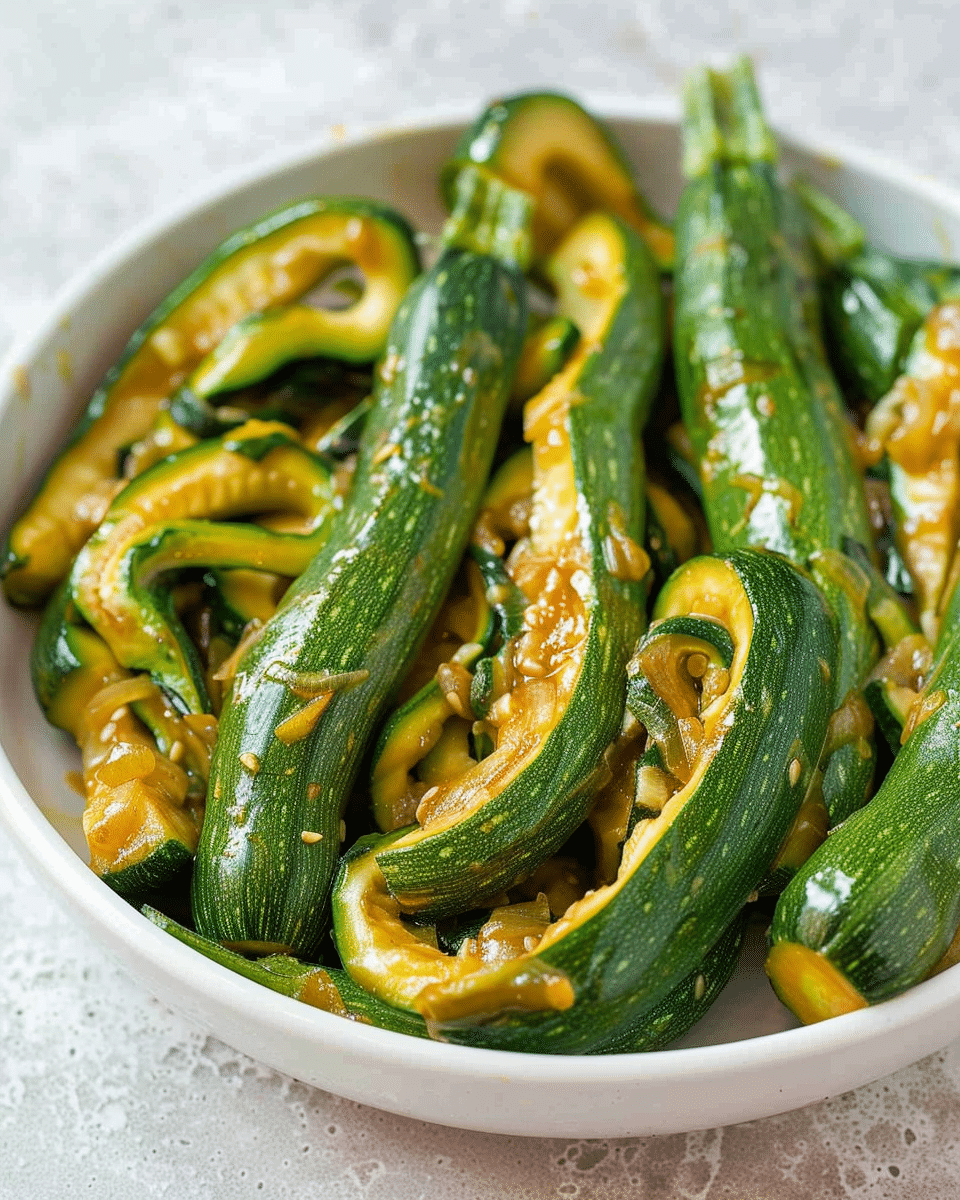 Chinese Zucchini Noodle Salad