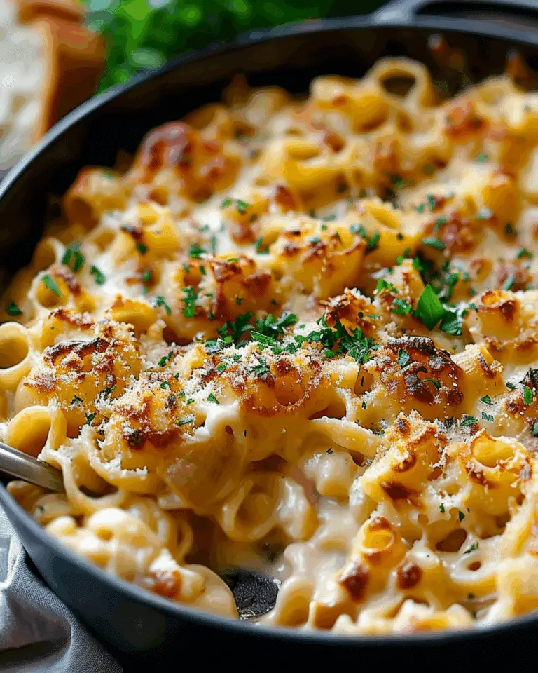 One Pot French Onion Pasta