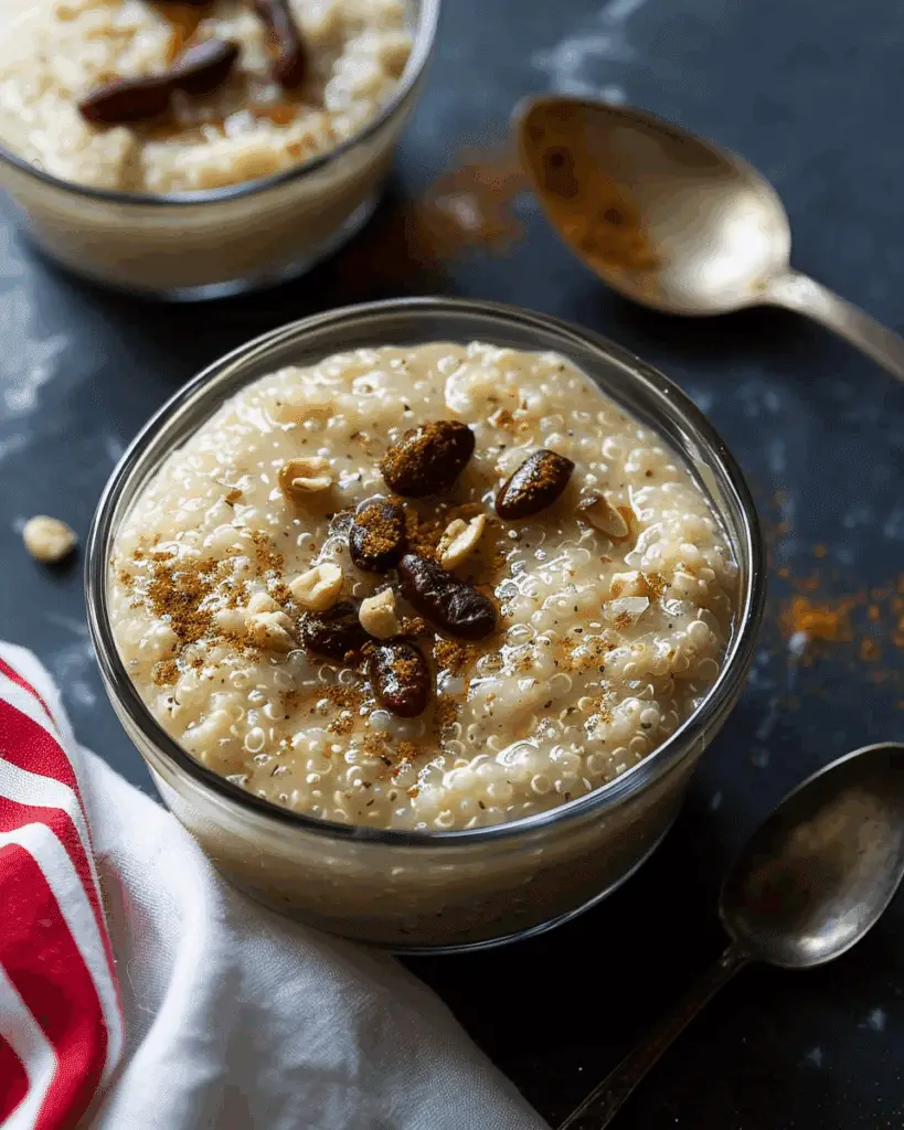 Quinoa Pudding