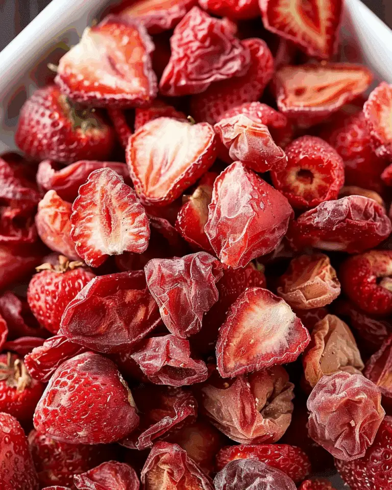 Oven Dried Strawberries