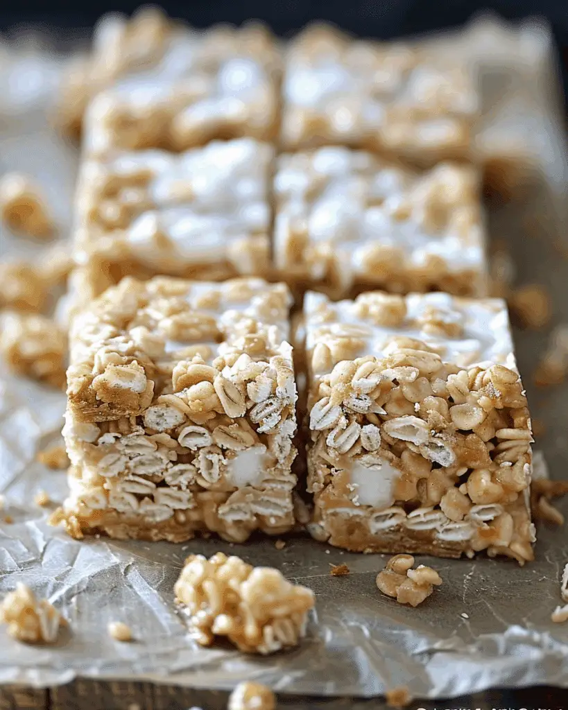 Fluffernutter Rice Krispie Treats