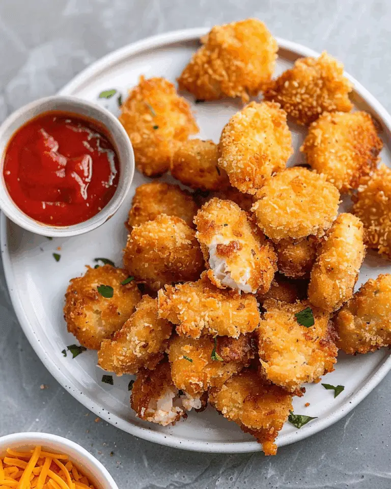 Cheese Chicken Nuggets