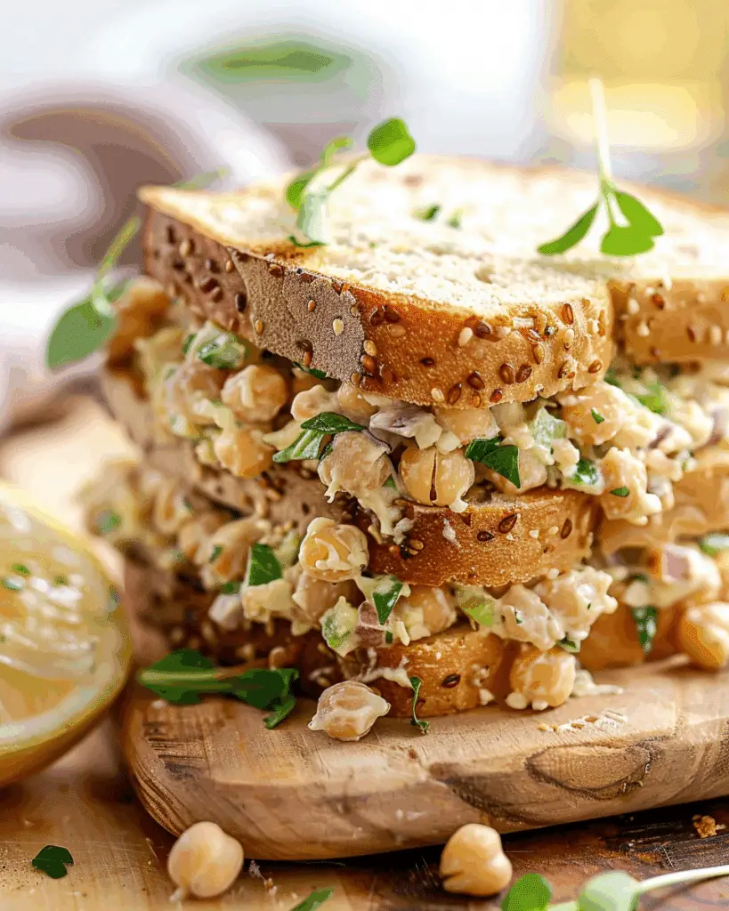 Chickpea Salad Sandwich