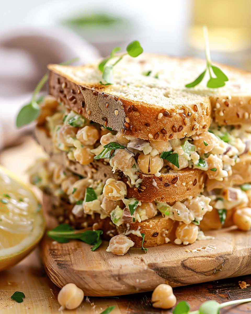 Chickpea Salad Sandwich