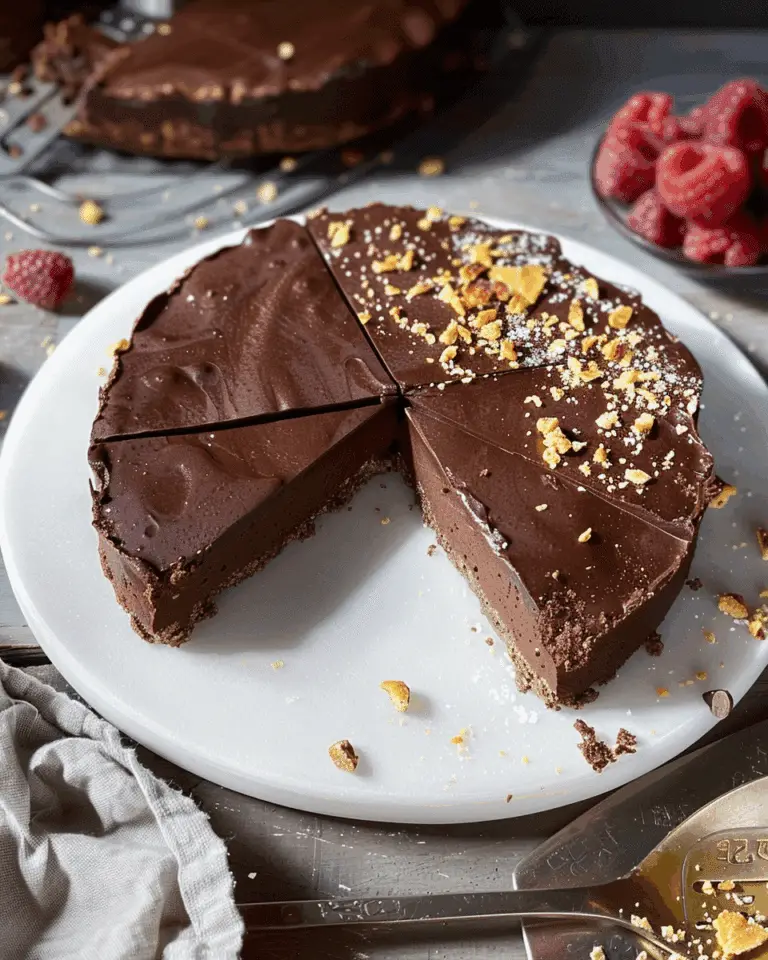 Paleo Chocolate Torte (Flourless, No‑Bake)