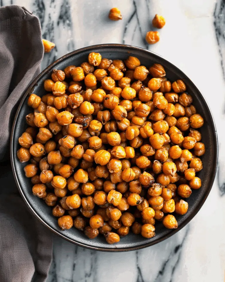 Sriracha Lime Roasted Chickpeas