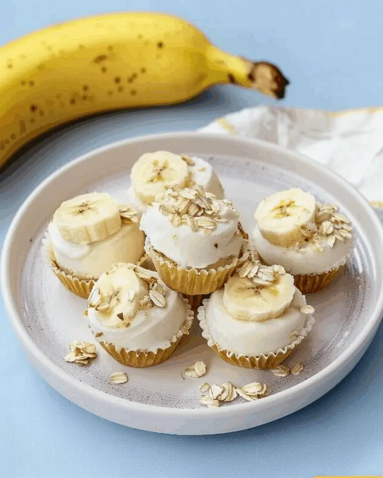 Frozen Banana Yogurt Bites