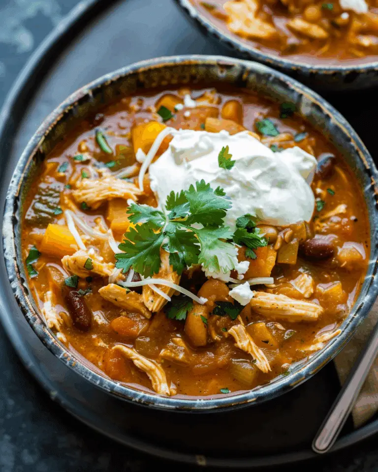 Pumpkin Chicken Chili