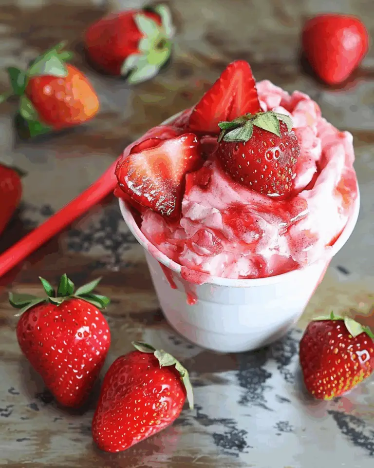 Semi-Homemade Strawberry Yogurt Recipe