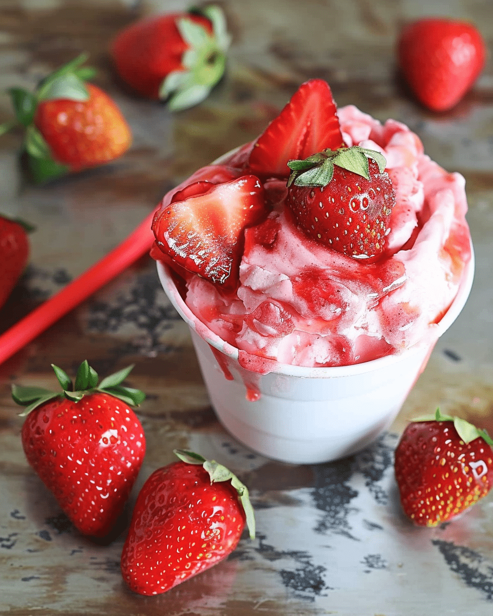 Semi-Homemade Strawberry Yogurt Recipe