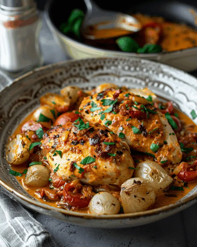 Sun Dried Tomato Pesto Chicken