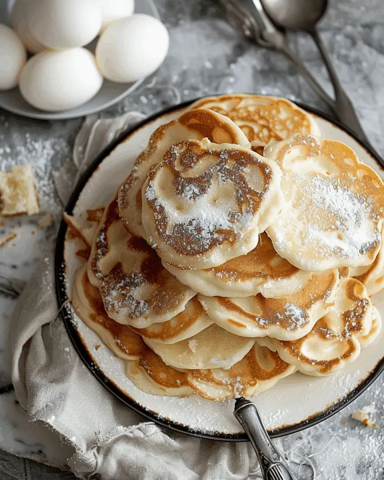 Fluffy Oladi (Ukrainian/Russian Pancakes)