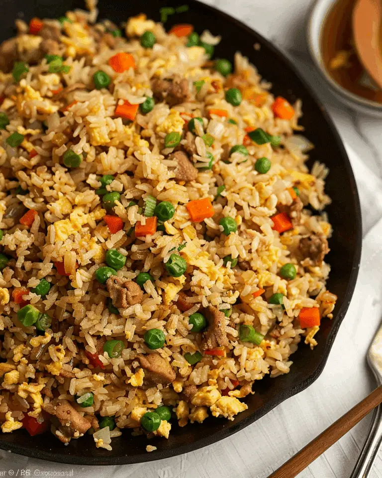 Ground Chicken Fried Rice: A Quick and Healthy Weeknight Meal