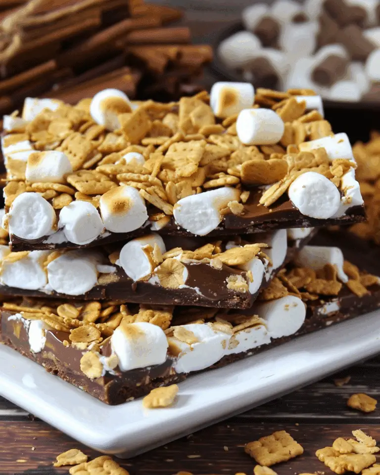 S’mores Bark With Golden Grahams