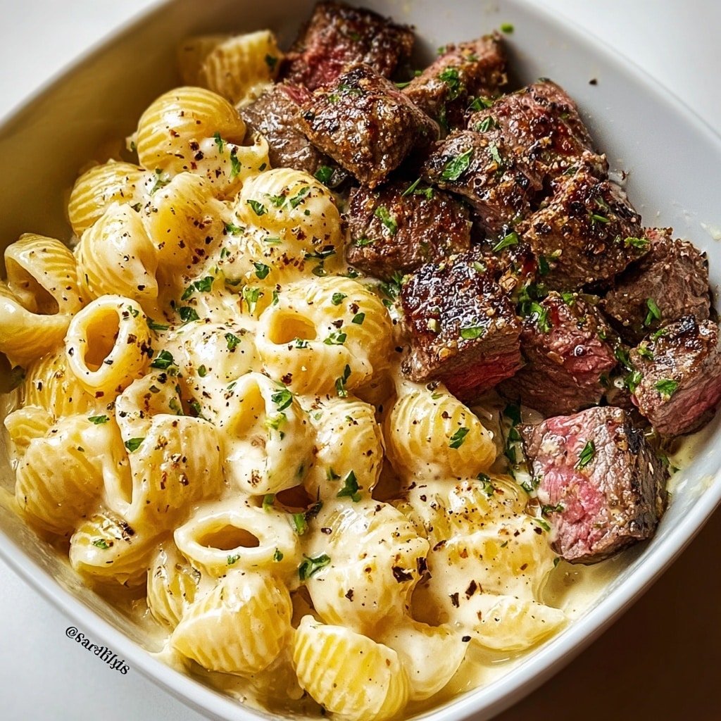 Savory Steak Bites & Pasta