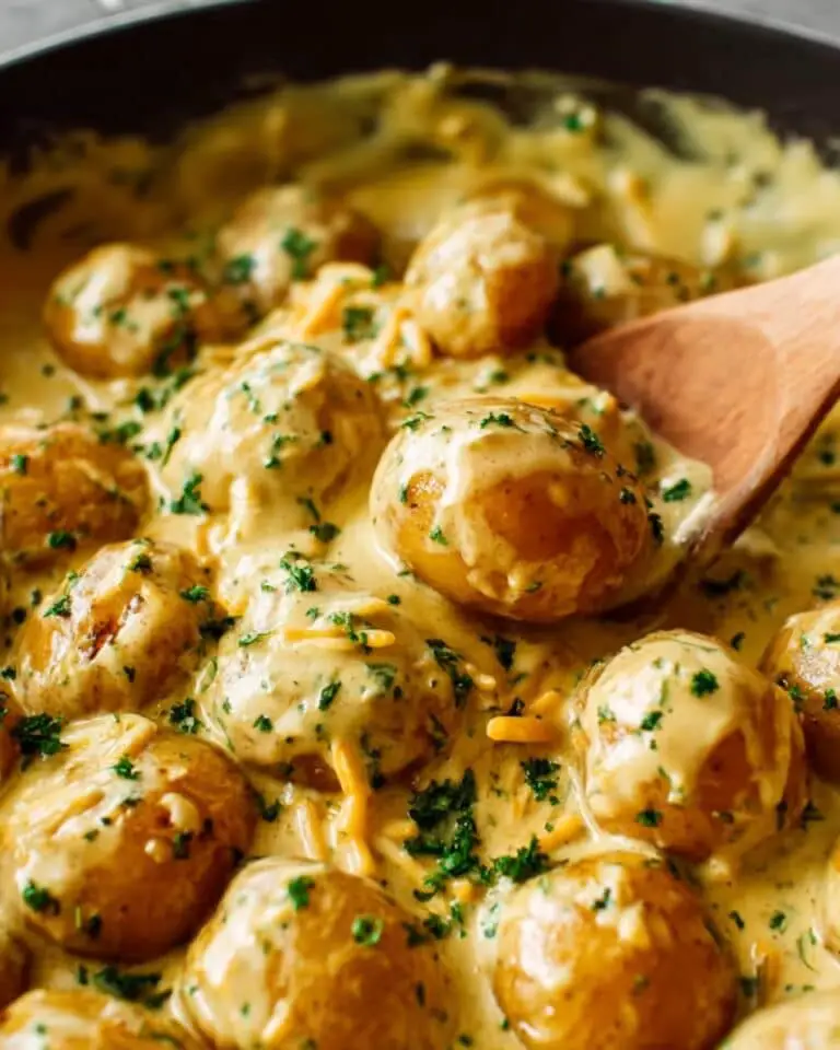 Creamy Baby Potatoes