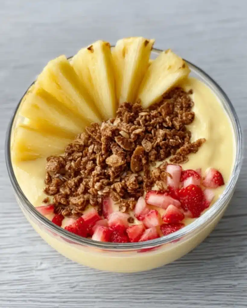 Peppermint Protein Smoothie Bowl Recipe