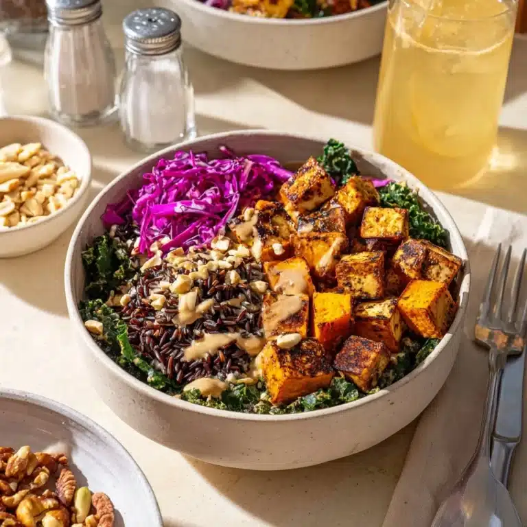 Zesty Blackened Chicken & Sweet Potato Bowls