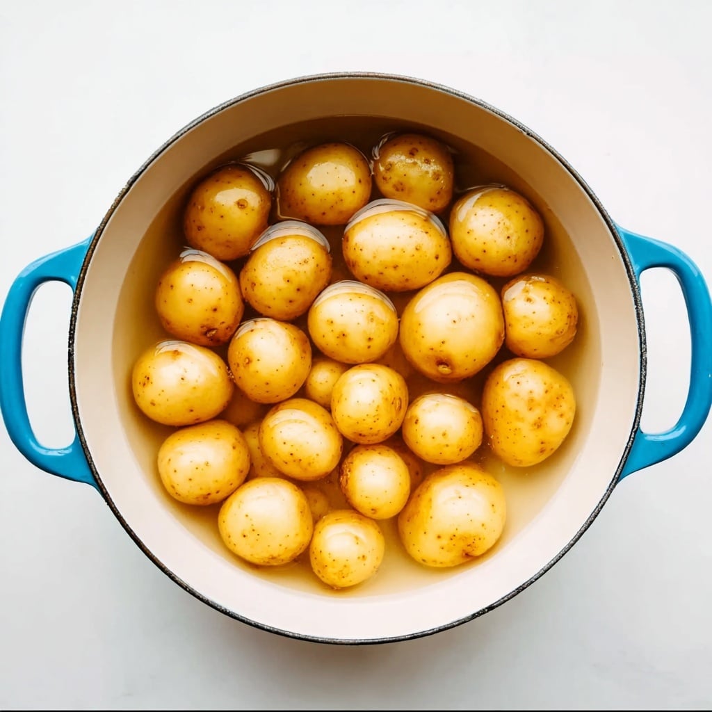 Creamy Baby Potatoes - Recipe Image
