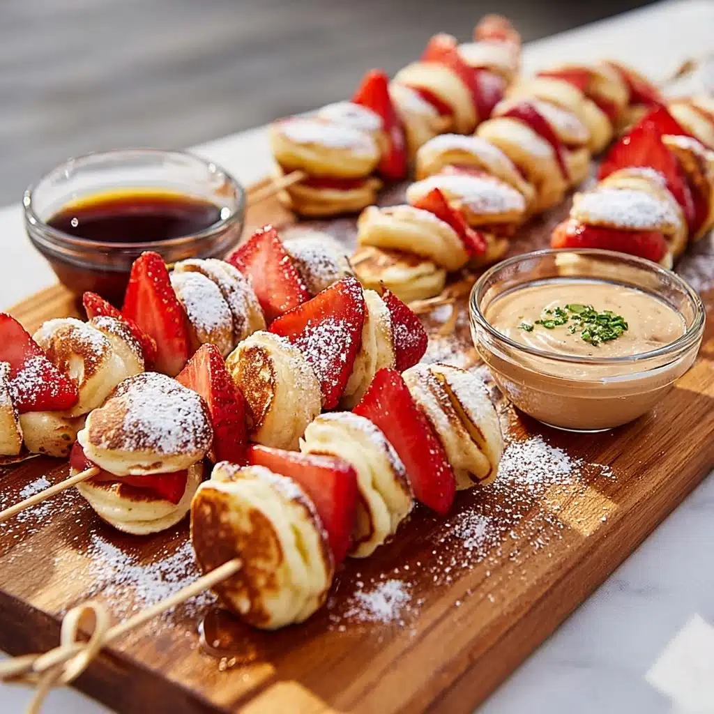 Mini Pancake Kebabs Recipe - Recipe Image