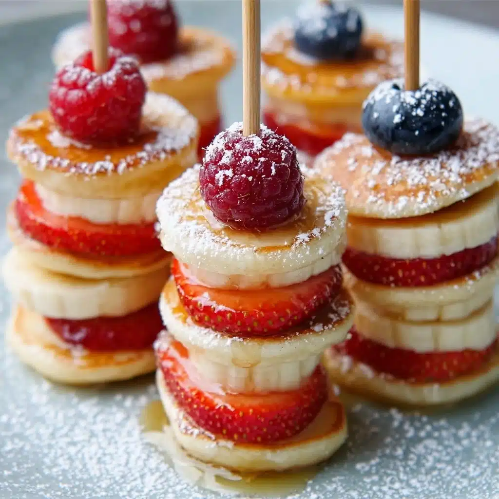Mini Pancake Kebabs Recipe - Recipe Image