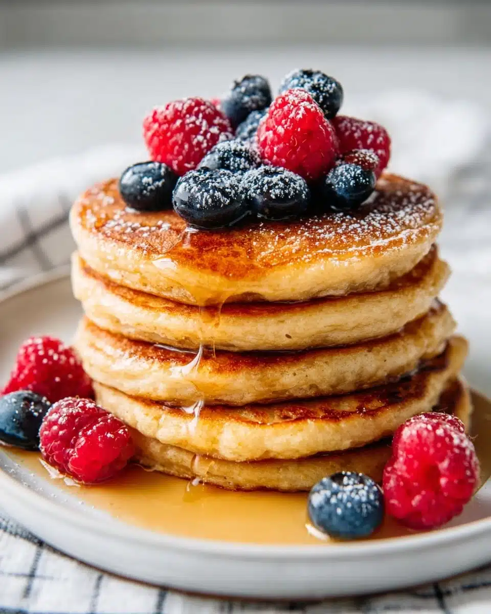 Quick and Healthy Greek Yogurt Pancakes Recipe