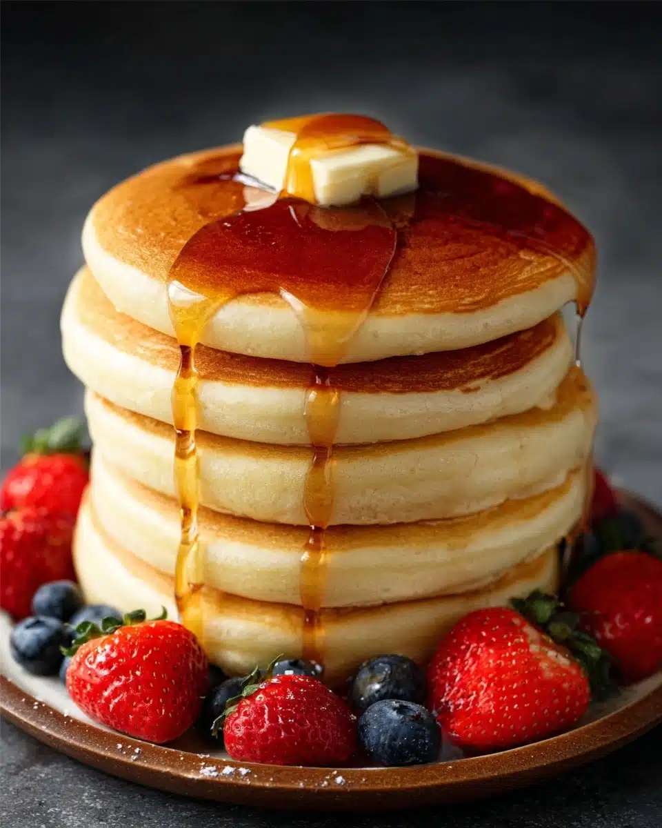 Perfectly Fluffy Pancakes Recipe