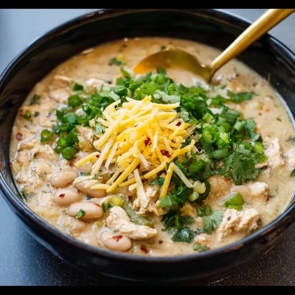 Southwest White Chicken Chili Recipe - Recipe Image