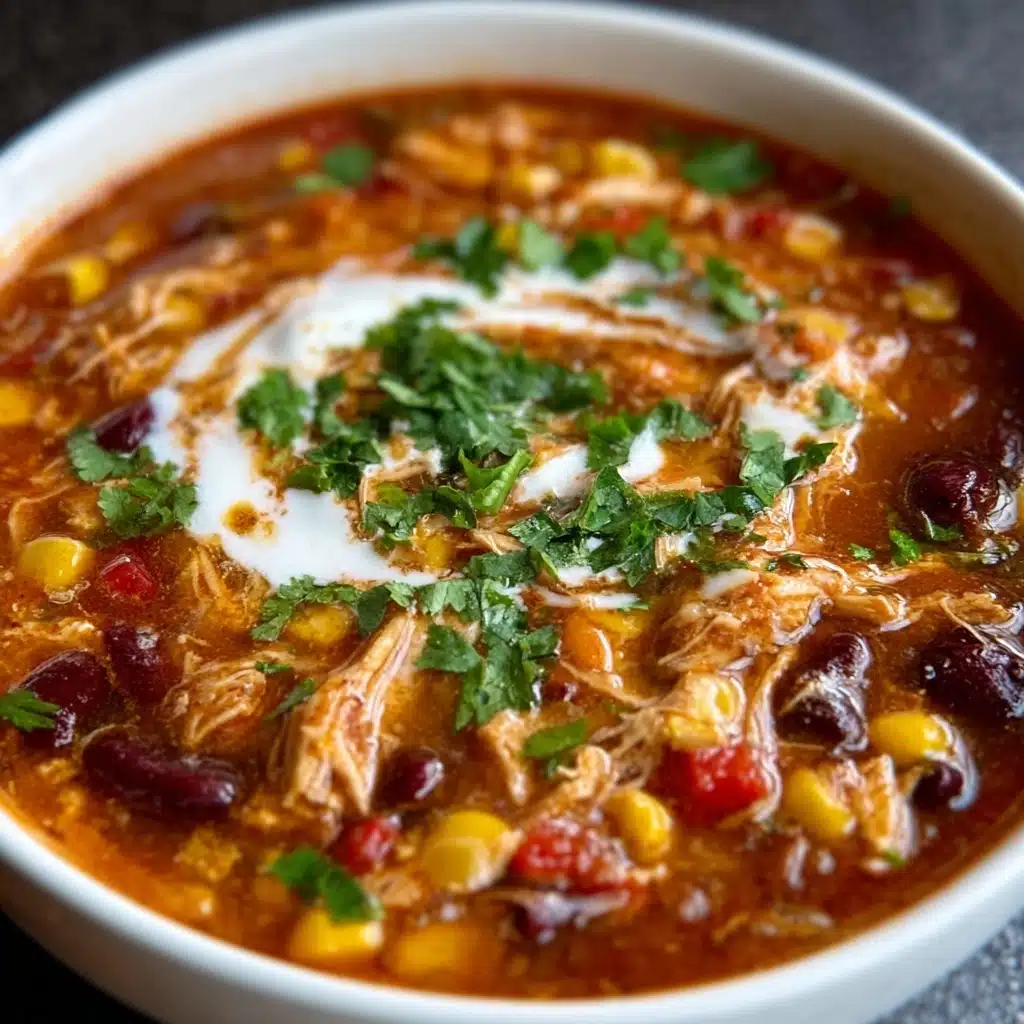 Chicken Chili Soup Recipe - Recipe Image