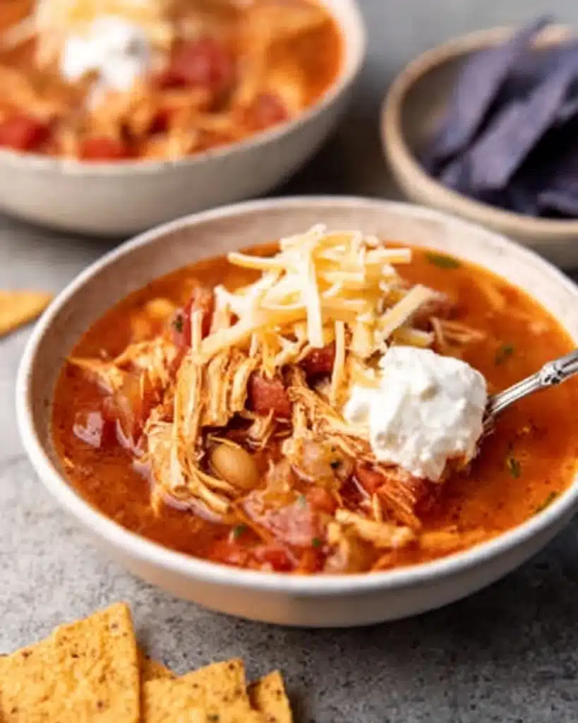 Buffalo Blue Cheese Chicken Soup Recipe