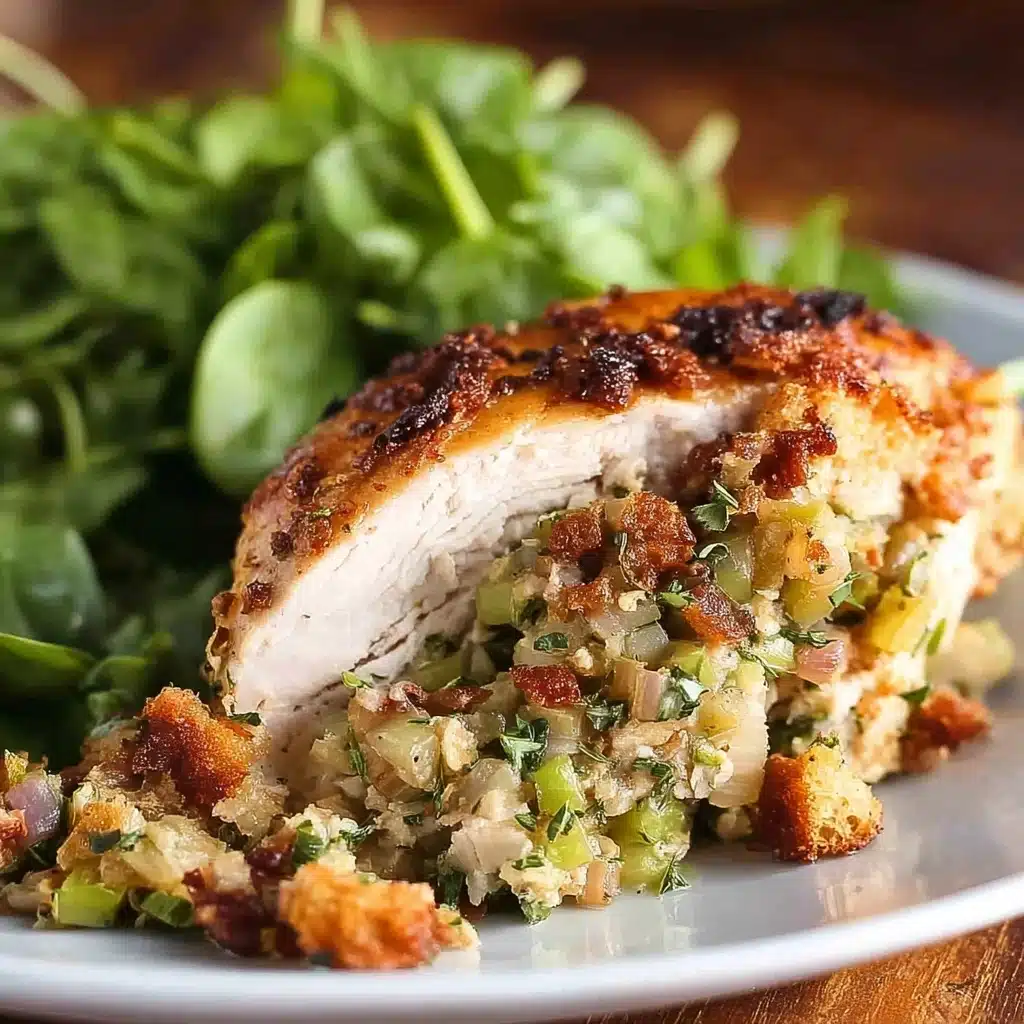Stuffing Stuffed Chicken Breast Recipe - Recipe Image