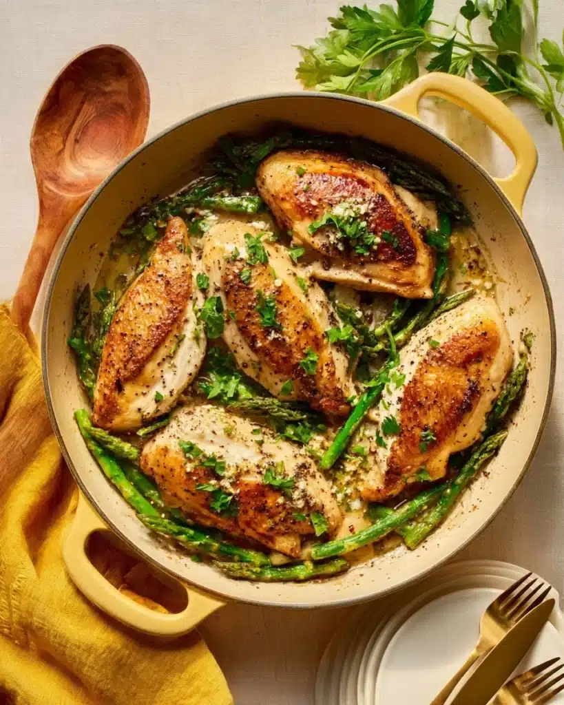 Asparagus Stuffed Chicken Breast Recipe