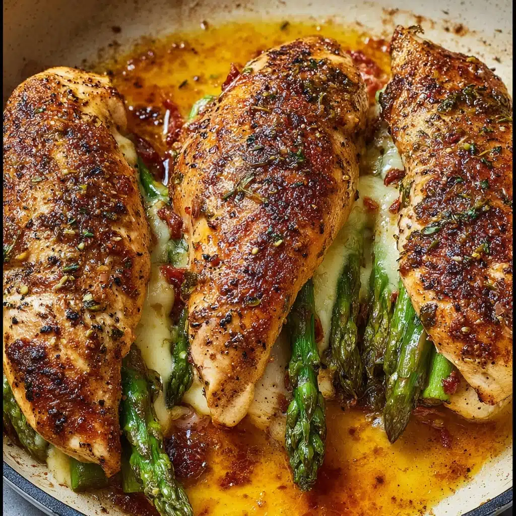 Asparagus Stuffed Chicken Breast Recipe - Recipe Image