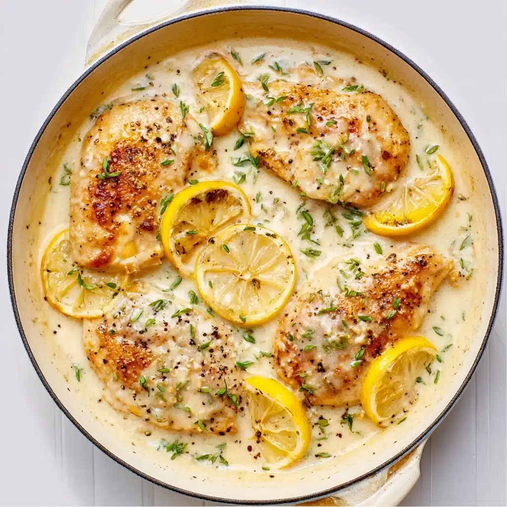 Creamy Lemon Chicken Recipe - Recipe Image