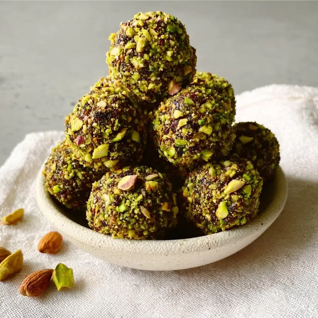 Cranberry Pistachio Energy Bites Recipe - Recipe Image