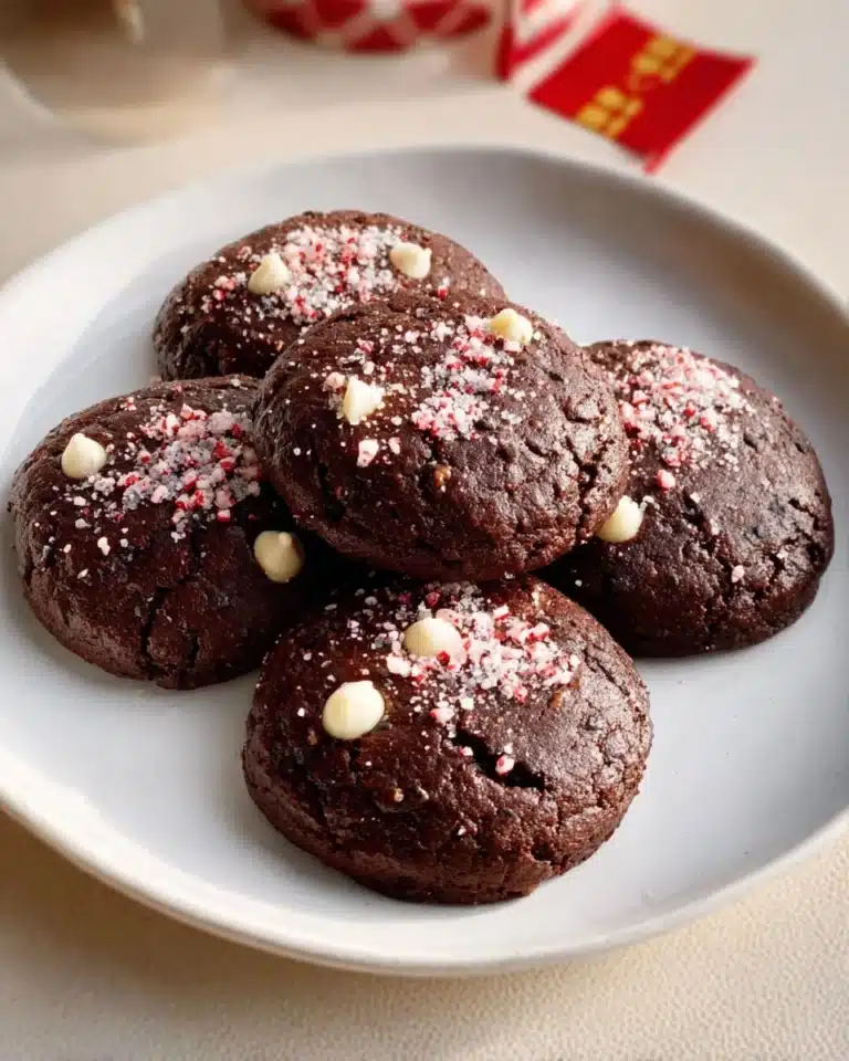 Dark Chocolate Peppermint Bark (Healthy Version) Recipe