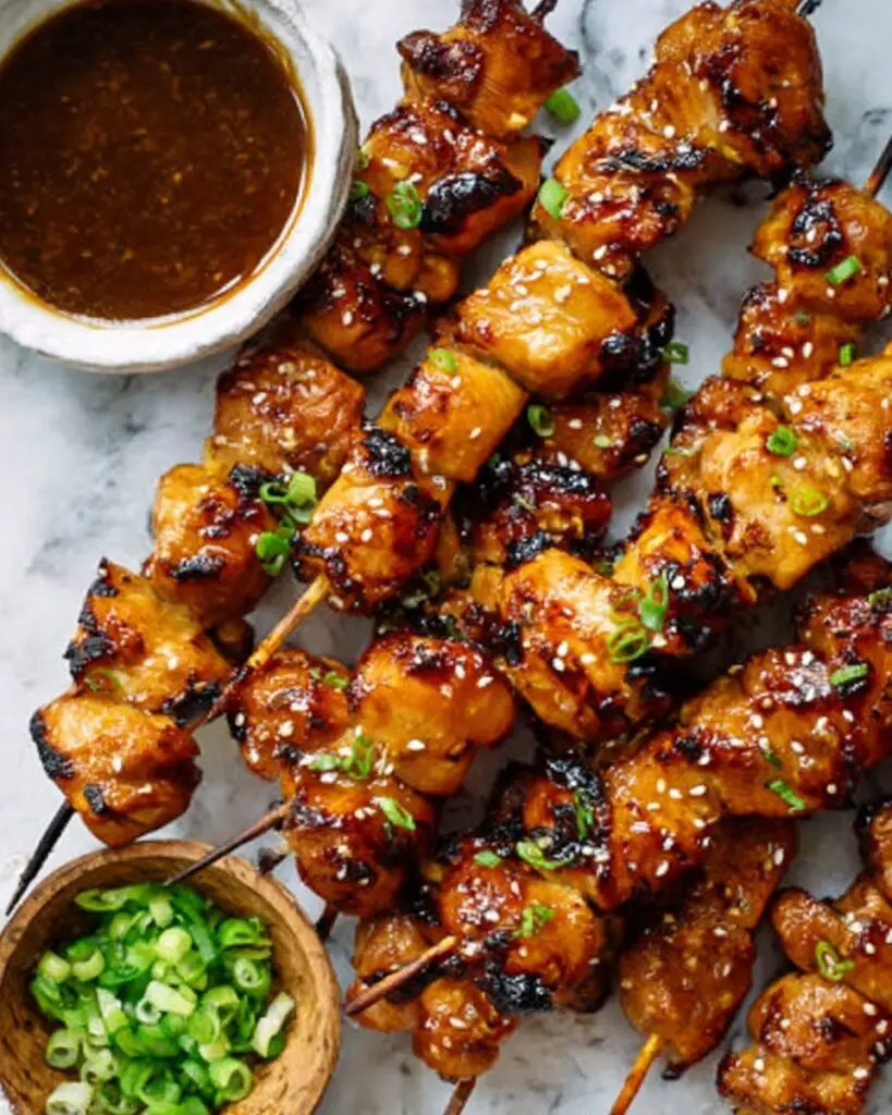 Teriyaki Chicken Skewers Recipe