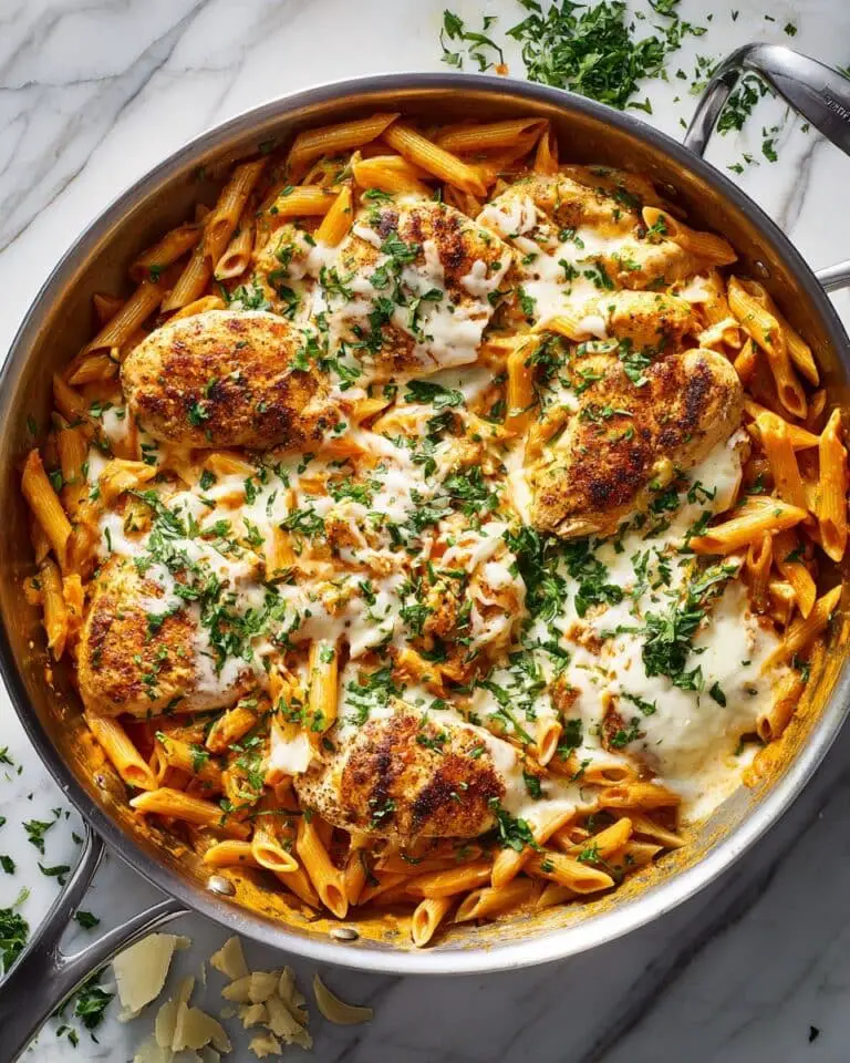 Creamy Cheesy Chicken Pasta
