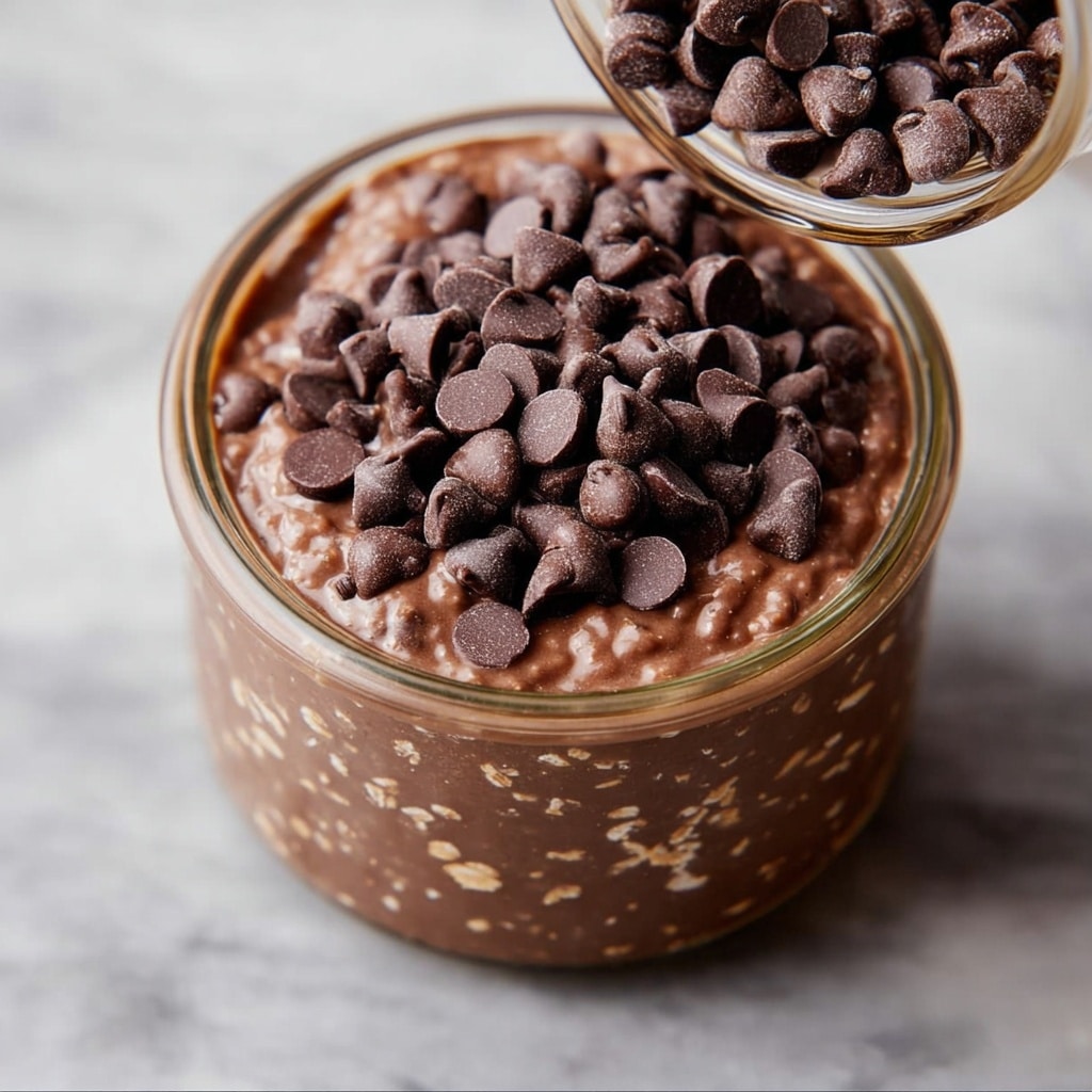 Brownie Batter Overnight Oats - Recipe Image