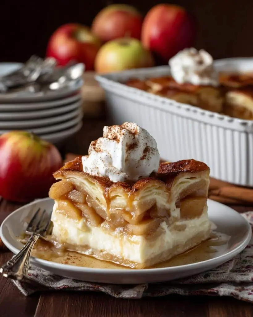Apple Cinnamon Cottage Cheese Bake