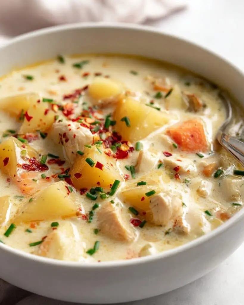 Chicken Potato Soup for Chilly Nights
