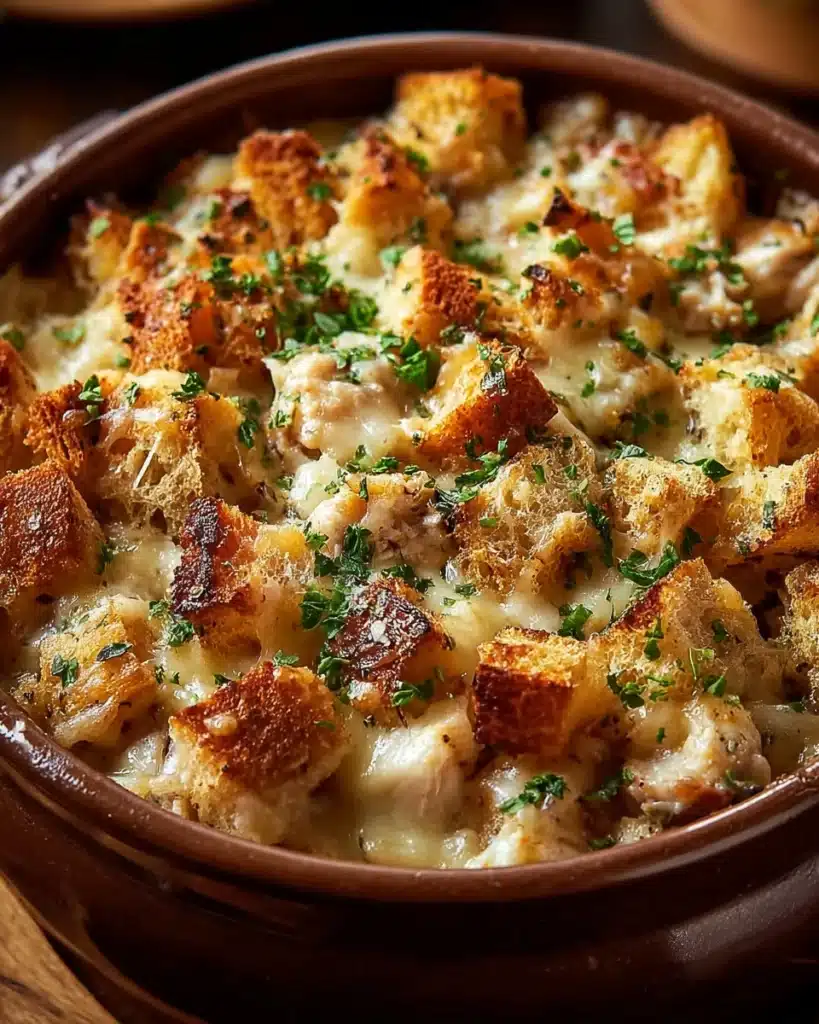 Dolly’s Chicken and Stuffing Casserole Recipe