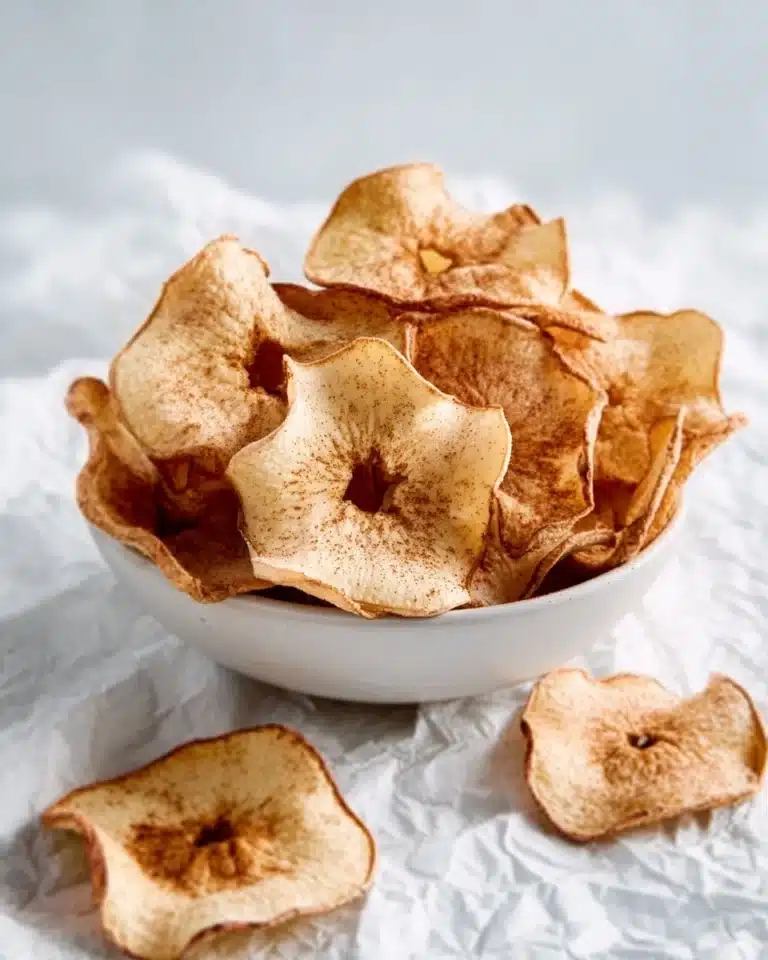 Baked Cinnamon Apple Chips Recipe