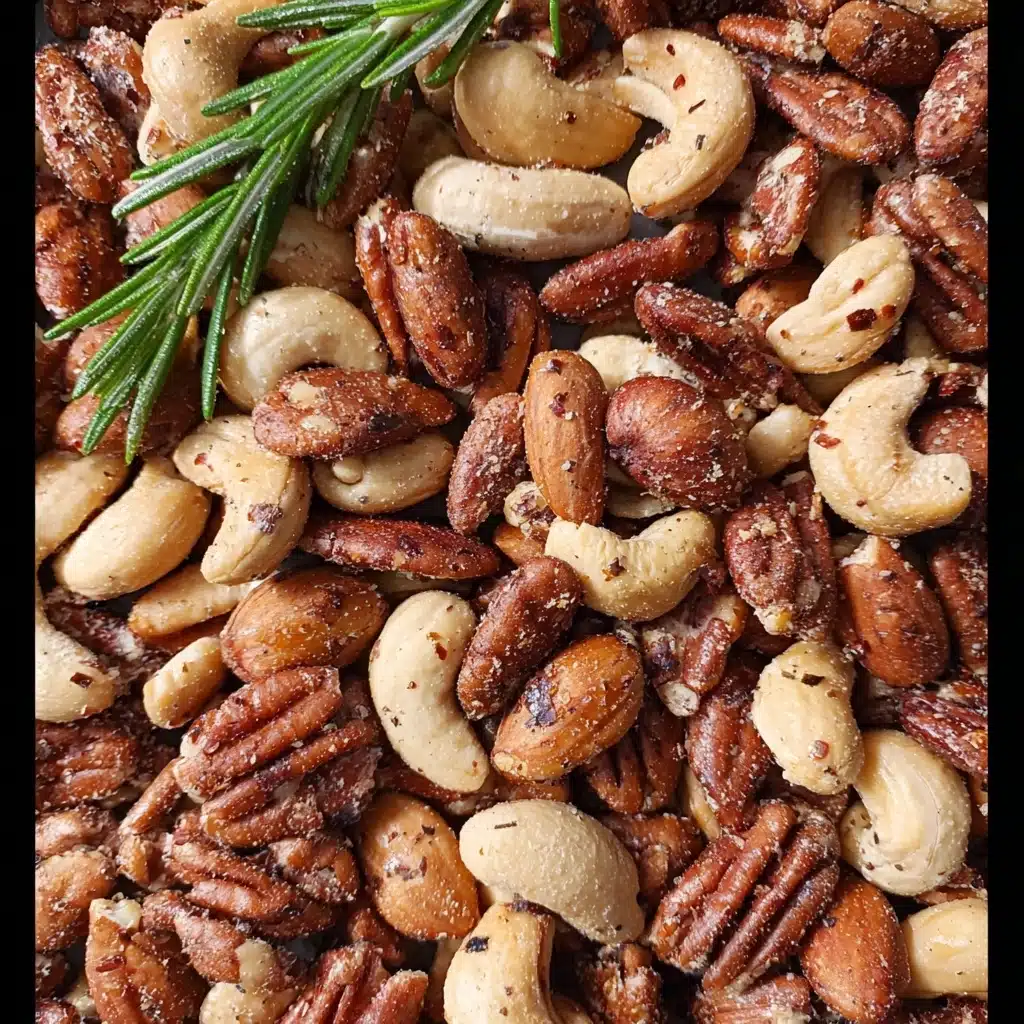 Rosemary Roasted Nuts Recipe - Recipe Image