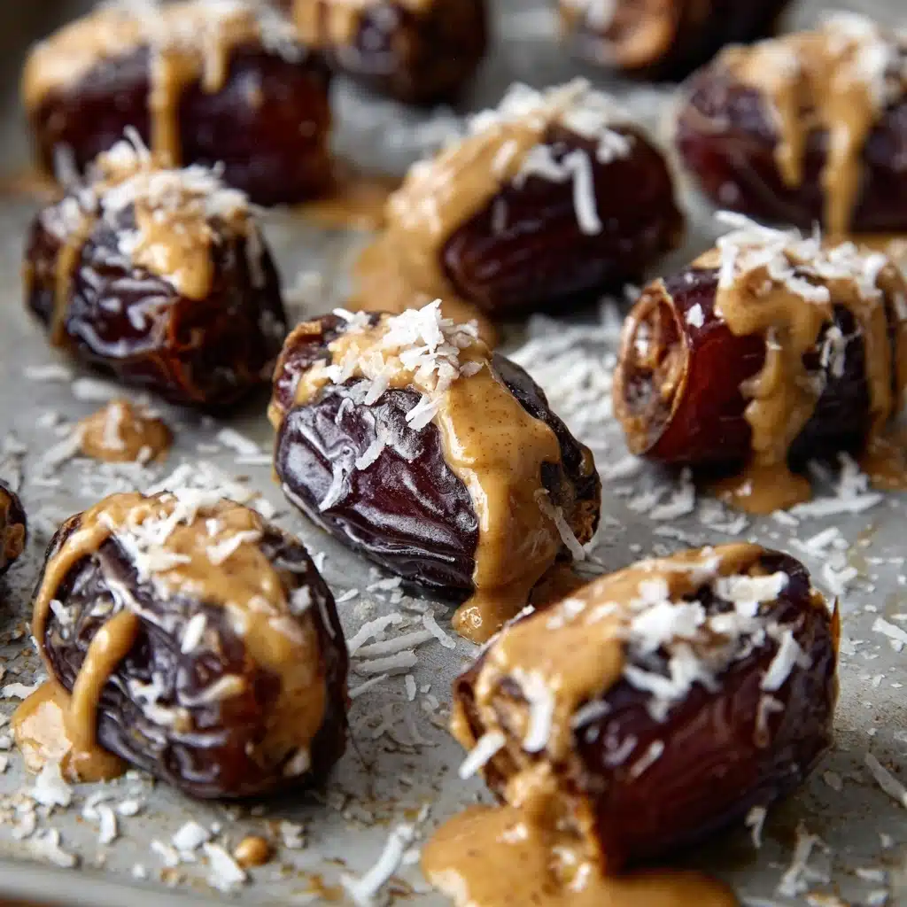 Stuffed Dates with Almond Butter Recipe - Recipe Image