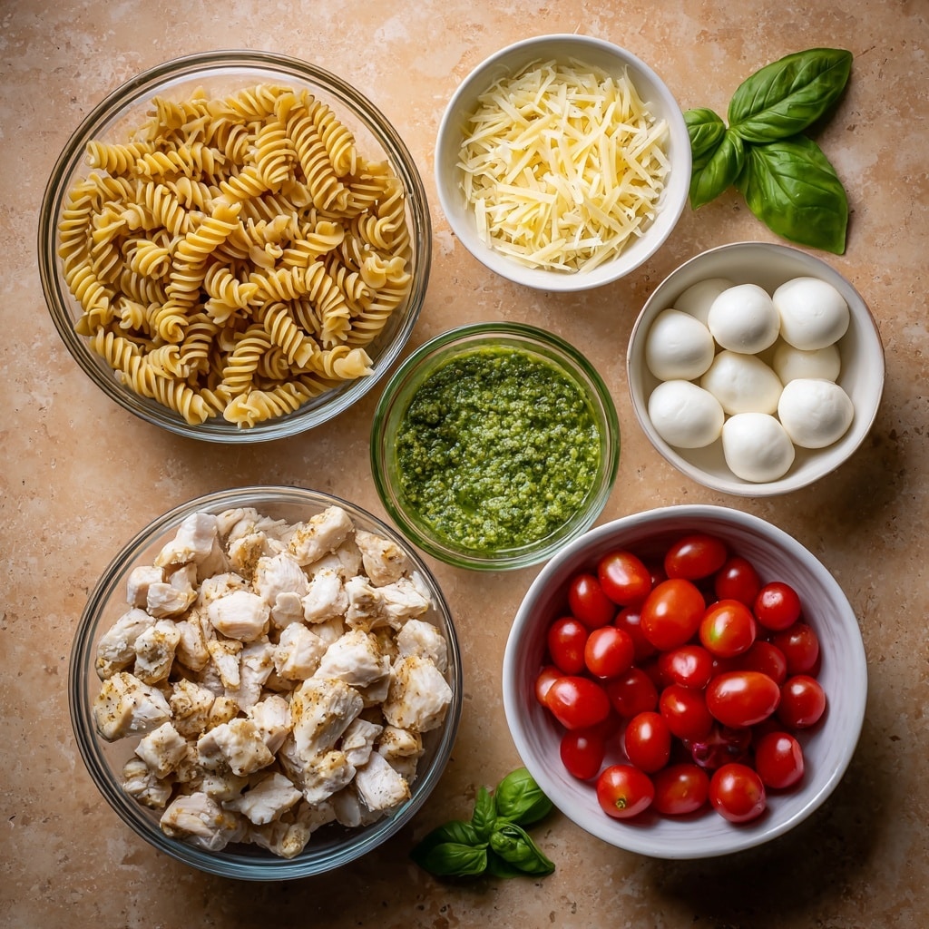 Chicken Pesto Pasta Salad - Recipe Image