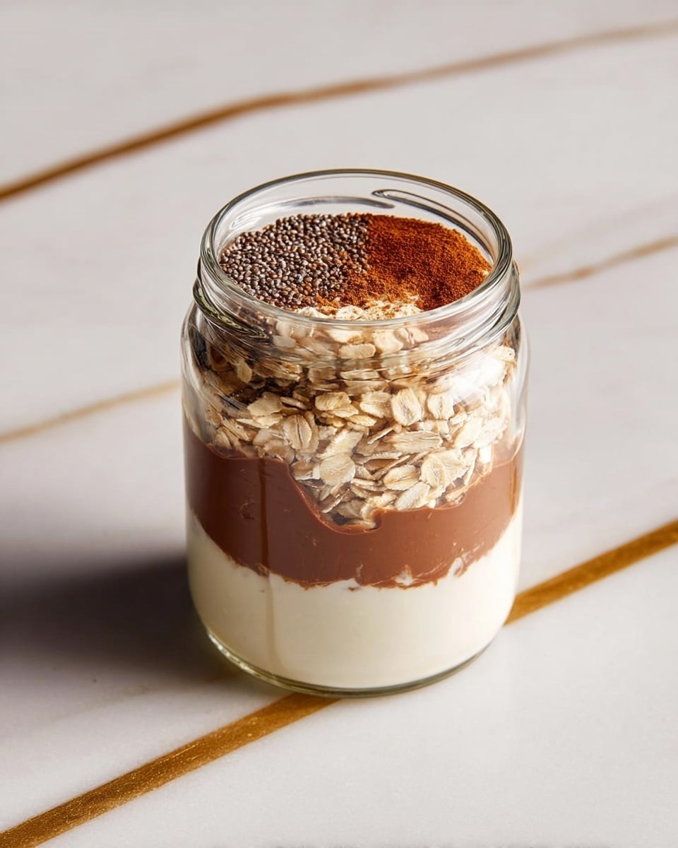 Brownie Batter Overnight Oats - Recipe Image