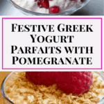 Greek Yogurt Parfaits with Pomegranate Recipe
