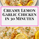 Creamy Lemon Chicken Recipe