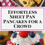 Easy Sheet Pan Pancakes Recipe